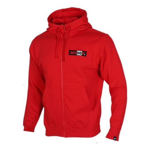 Nike AS Men's Nike Sportswear JDI Hoodie FZ FLCBSTR University Red CJ4755-657
