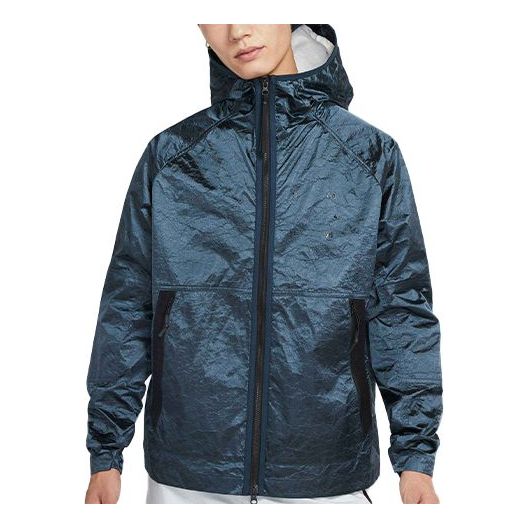 Nike Nsw tech pack Woven Hooded Jacket Blue CU3759-458