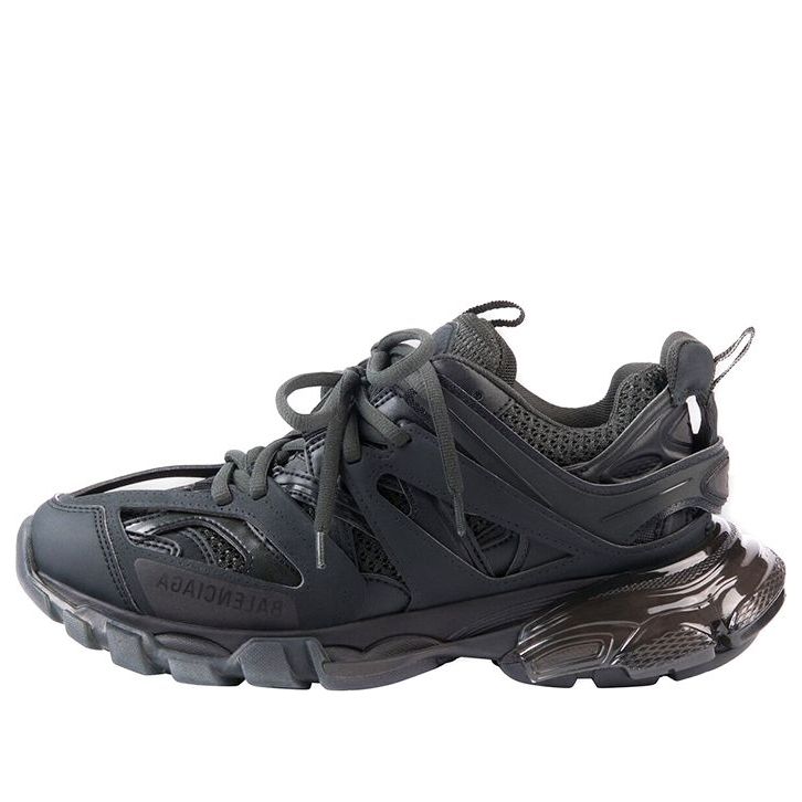 (WMNS) Balenciaga Track Sneaker 'Clear Sole - Black' 647741W3BM21000