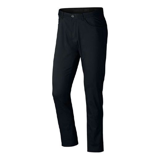 Nike Solid Color Outdoor Golf Casual Long Pants Black 891925-010