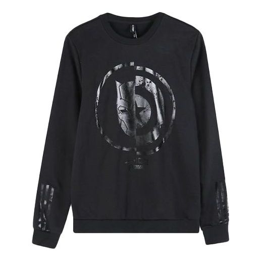 adidas neo U AVNGRS SWT Casual Sports Round Neck Pullover Black DW7810