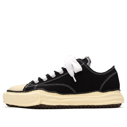 Maison MIHARA YASUHIRO PETERSON VL OG Sole Canvas Low-top Sneaker 'Black' A09FW733-BLK