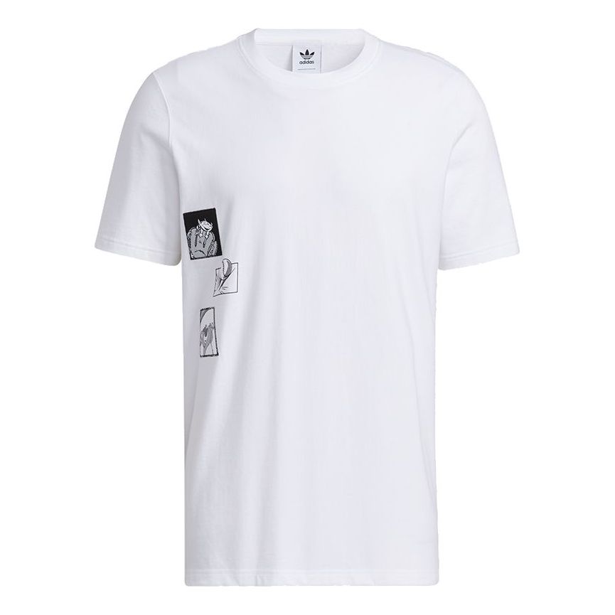 adidas originals x Disney Manga Ss Tee 4 Sports Short Sleeve Men's White HD9088