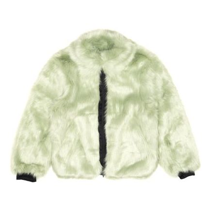 Nike x Ambush Faux-Fur Nrg Ca Jacket Crossover fur Couple Style Green AQ9225-390