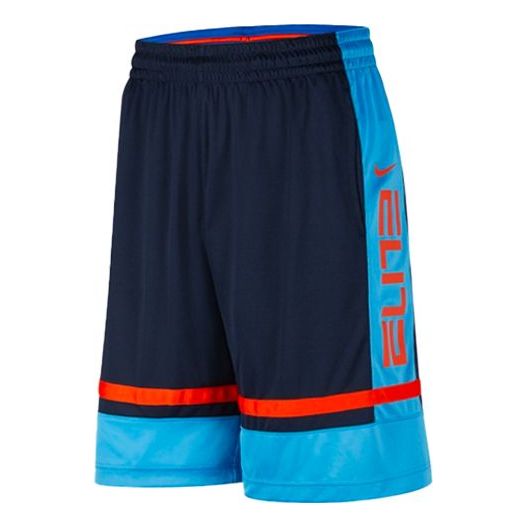 Nike Dri-fit Elite Basketball Shorts For Men Blue CV4889-451
