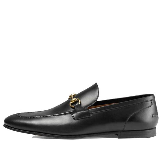Gucci Jordaan Leather Loafers 'Black' 406994-BLM00-1000