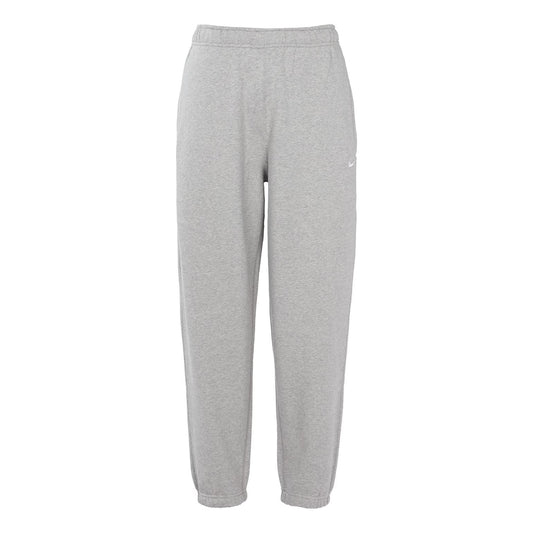 Nike Lab Solid Color Stay Warm Bundle Feet Sports Pants 'Light Grey' DA0330-063