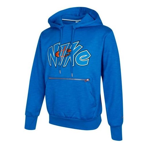 Nike Premium Casual Sports Knit Pullover Blue DA5990-480
