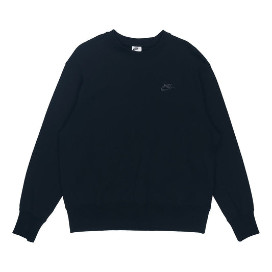 Nike Sportswear Casual Sports Crew-neck 'All Black' DA0022-010