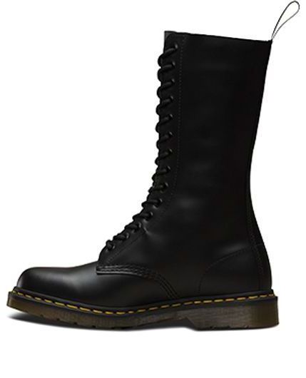 Dr. Martens 1914 Smooth Martin boots Couple Style Black 11855001