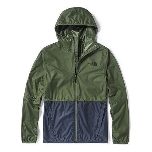 THE NORTH FACE SS20 Hoodie Jacket For Men Green/Blue 4NEF-U69