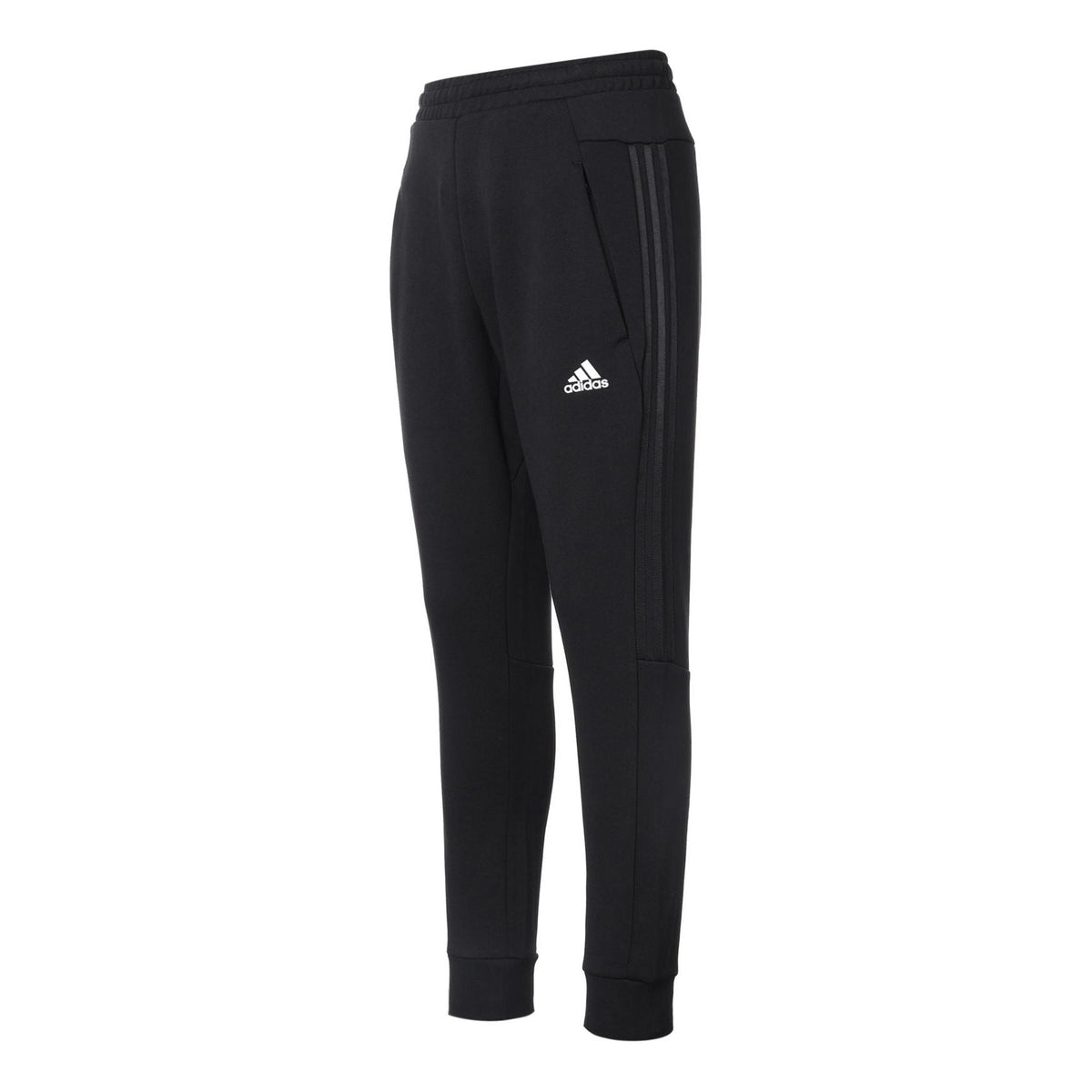 adidas Casual Sports Training logo Bundle Feet Long Pants Black GP1013