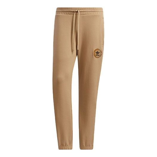 Men's adidas originals Artist Pants Circular Logo Sports Bundle Feet Long Pants/Trousers HA2247