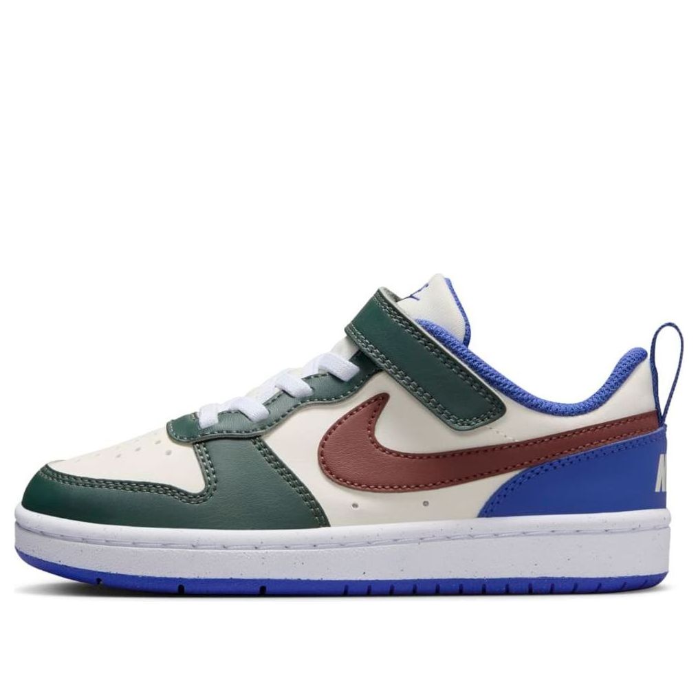 (PS) Nike Court Borough Low Recraft 'White Green Brown' DV5457-300