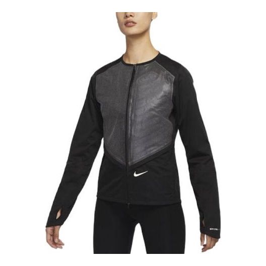 (WMNS) Nike Windproof Stay Warm Sports Thin Down Black Jacket DD6420-010