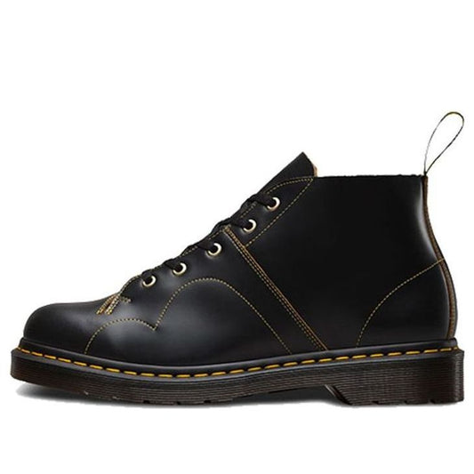 Dr. Martens Church Retro 5 Martin boots Couple Style Black 16054001