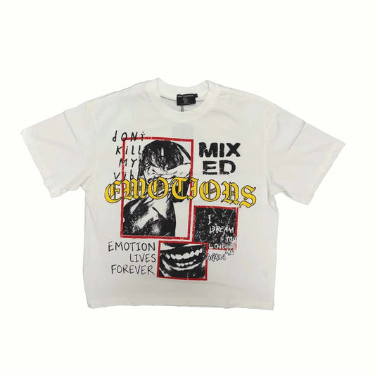 Mixed Emotions Forever White Tee
