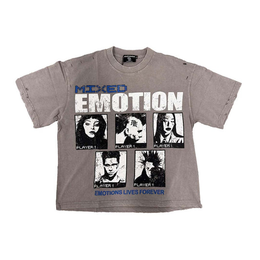 Mixed Emotions Gallery Grey Tee