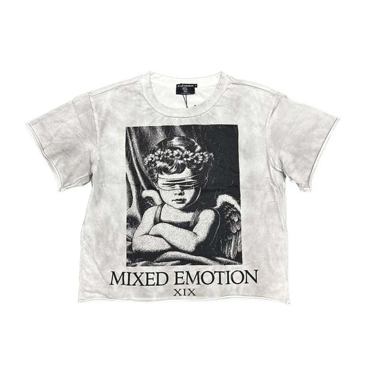 Mixed Emotions Oversize XIX Tee White