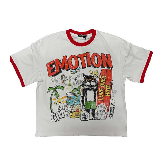 Mixed Emotions Surf Club White Tee