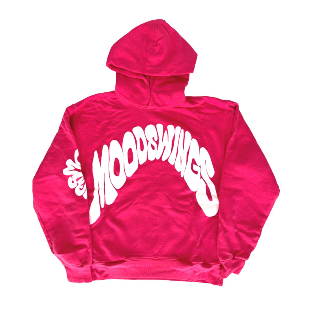 Mood Swings Swirl Pink Hoodie