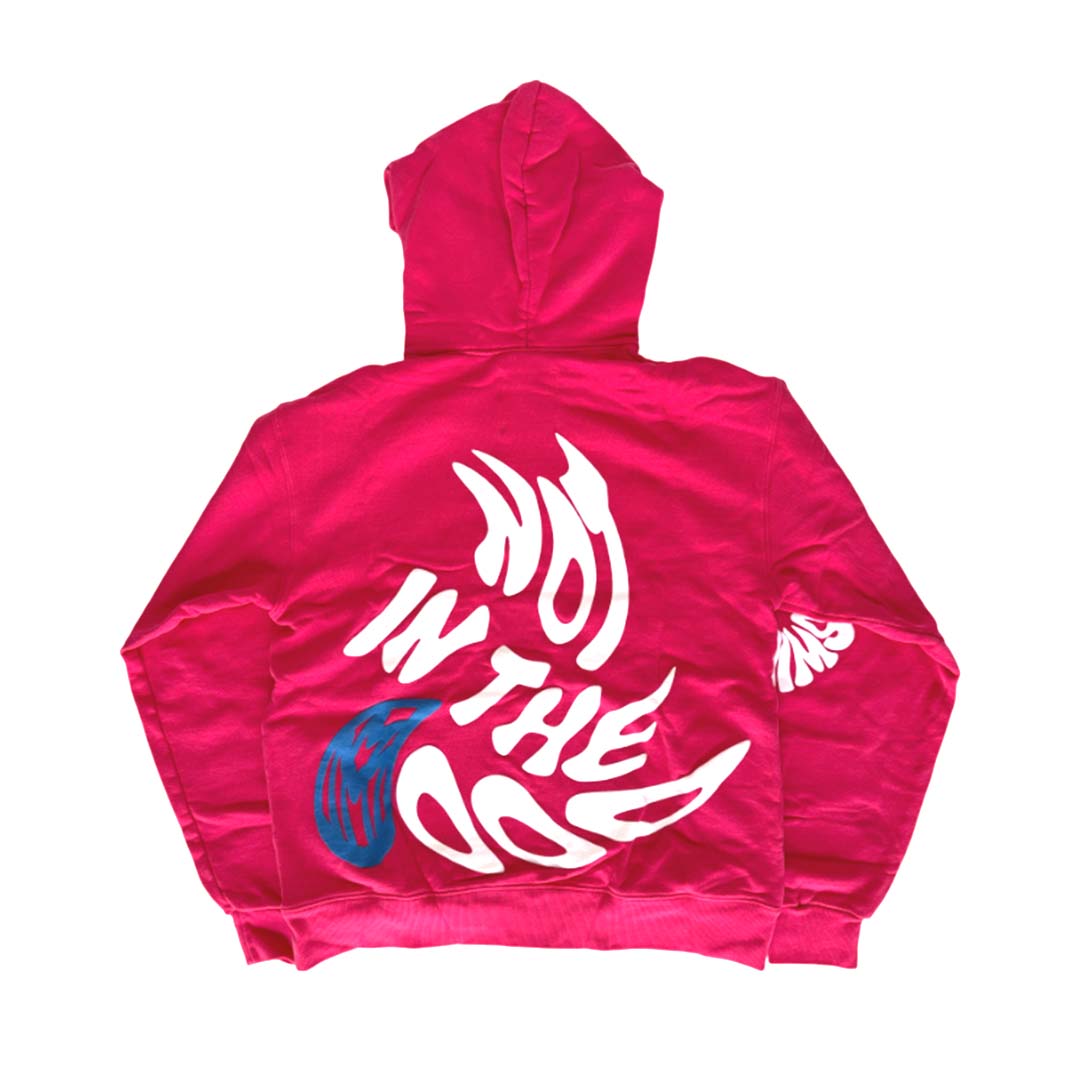 Mood Swings Swirl Pink Hoodie