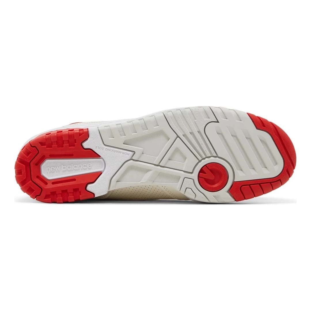 New Balance 550 Sea Salt True Red