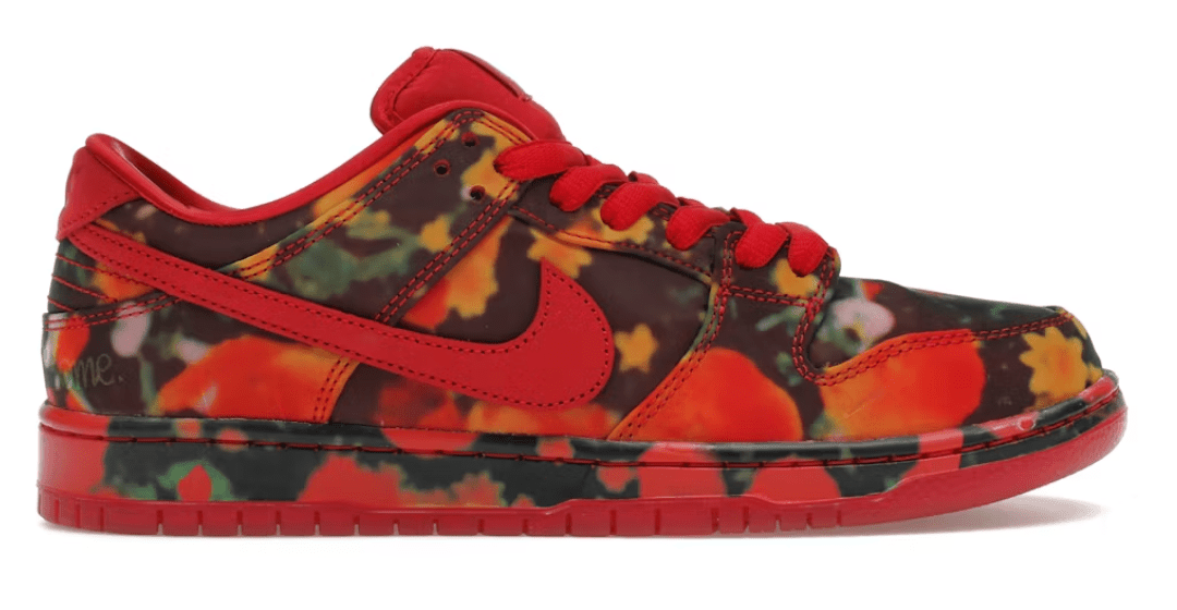 Nike SB Dunk Low The Wizard of Oz Poppy Field