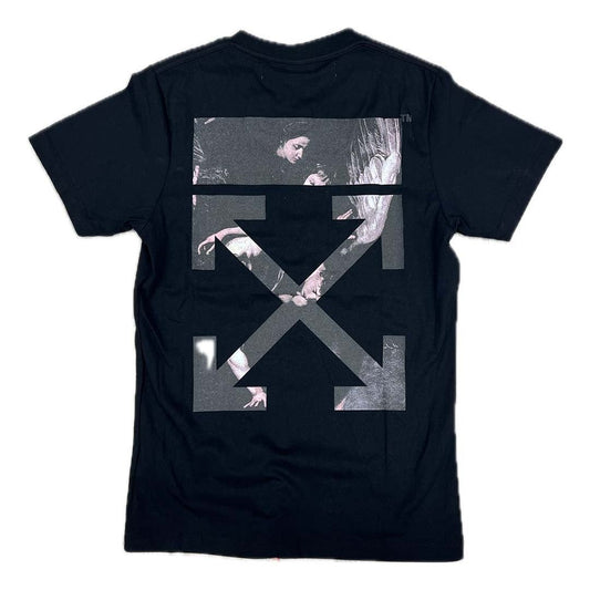 Off-White Caravaggio Arrow Slim Tee Black