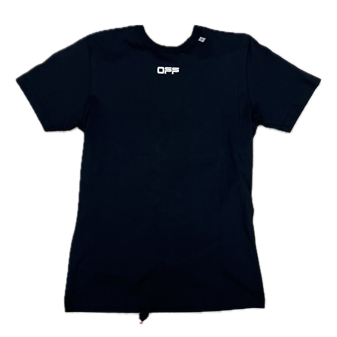 Off-White Caravaggio Arrow Slim Tee Black