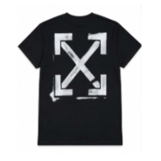 OFF-WHITE Solid Arrow Tee Black White