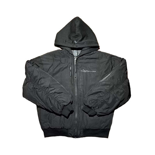 Opium No Fear Playboi Carti Hooded Bomber Jacket