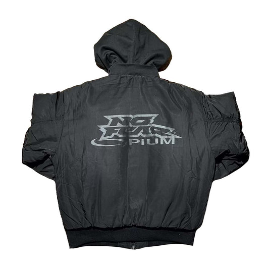 Opium No Fear Playboi Carti Hooded Bomber Jacket