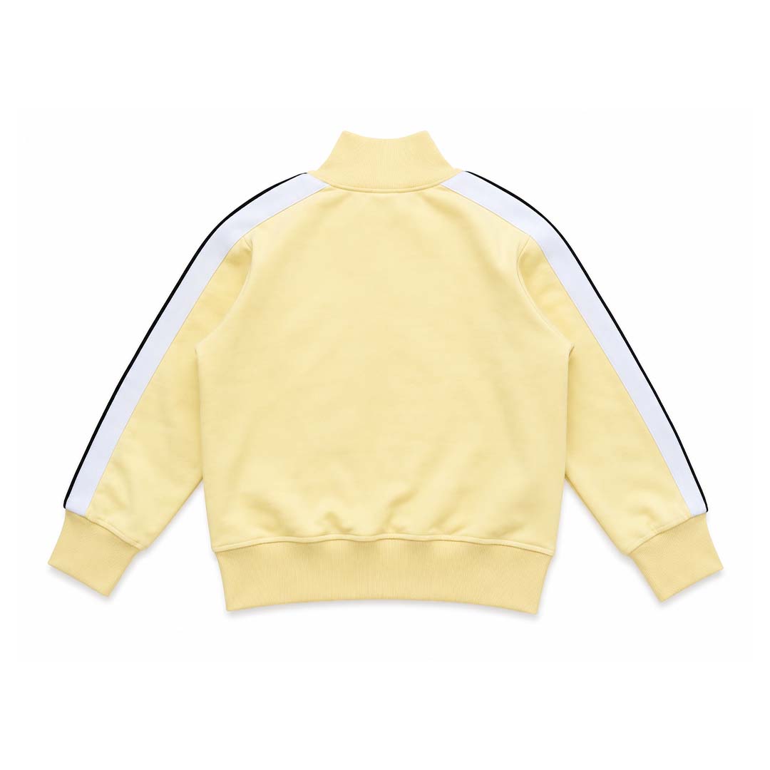 Palm Angels KIDS Classic Logo Track Jacket Yellow Navy White