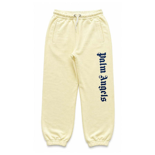 Palm Angels KIDS Classic Over Logo Jogging Yellow Navy Blue