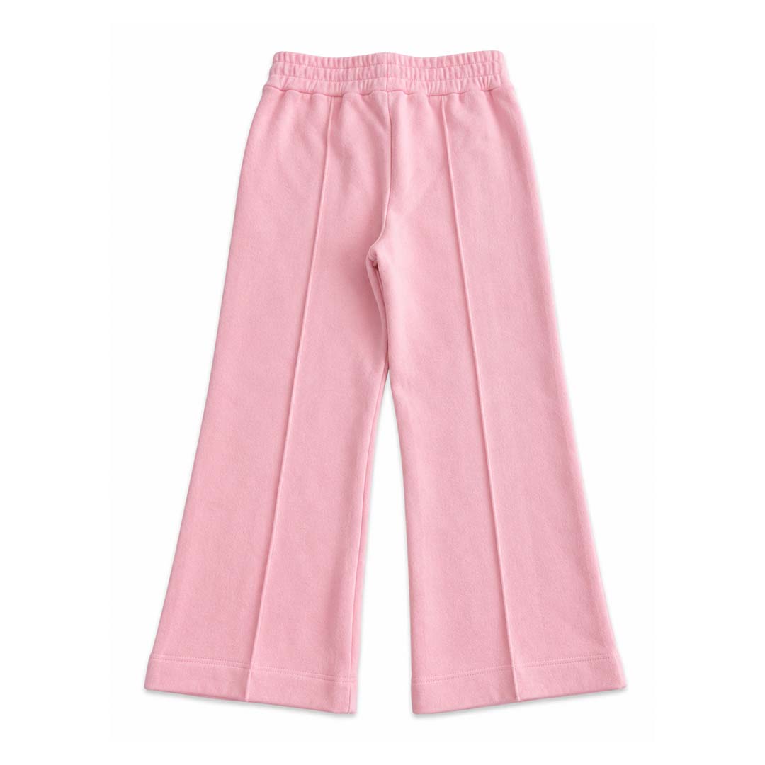 Palm Angels KIDS Pullout Zipper Pants Pink Yellow