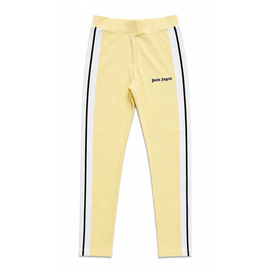 Palm Angels KIDS Track Leggings Yellow Navy Blue
