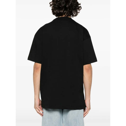 Palm Angels New York Monogram Spray Tee Black
