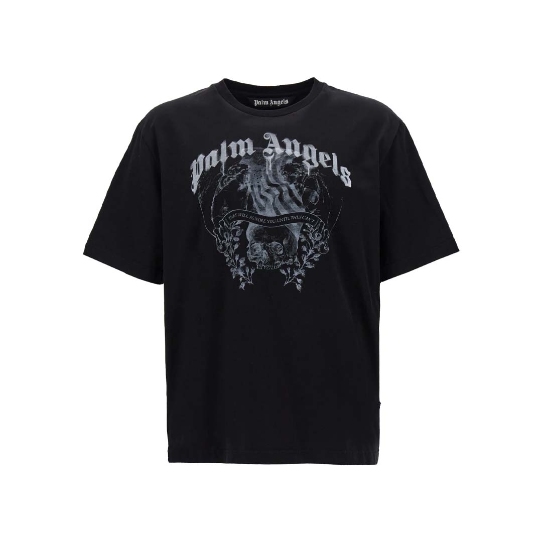 Palm Angels Statement Pencil Classic Tee Black
