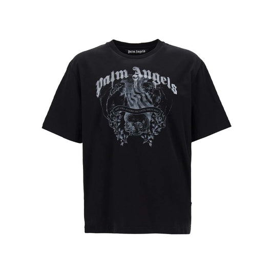 Palm Angels Statement Pencil Classic Tee Black