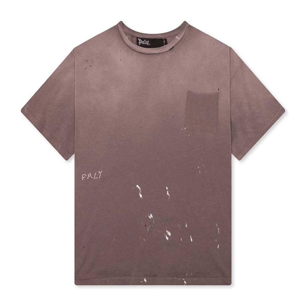 Paly Hollywood Bead Faded Brown Tee