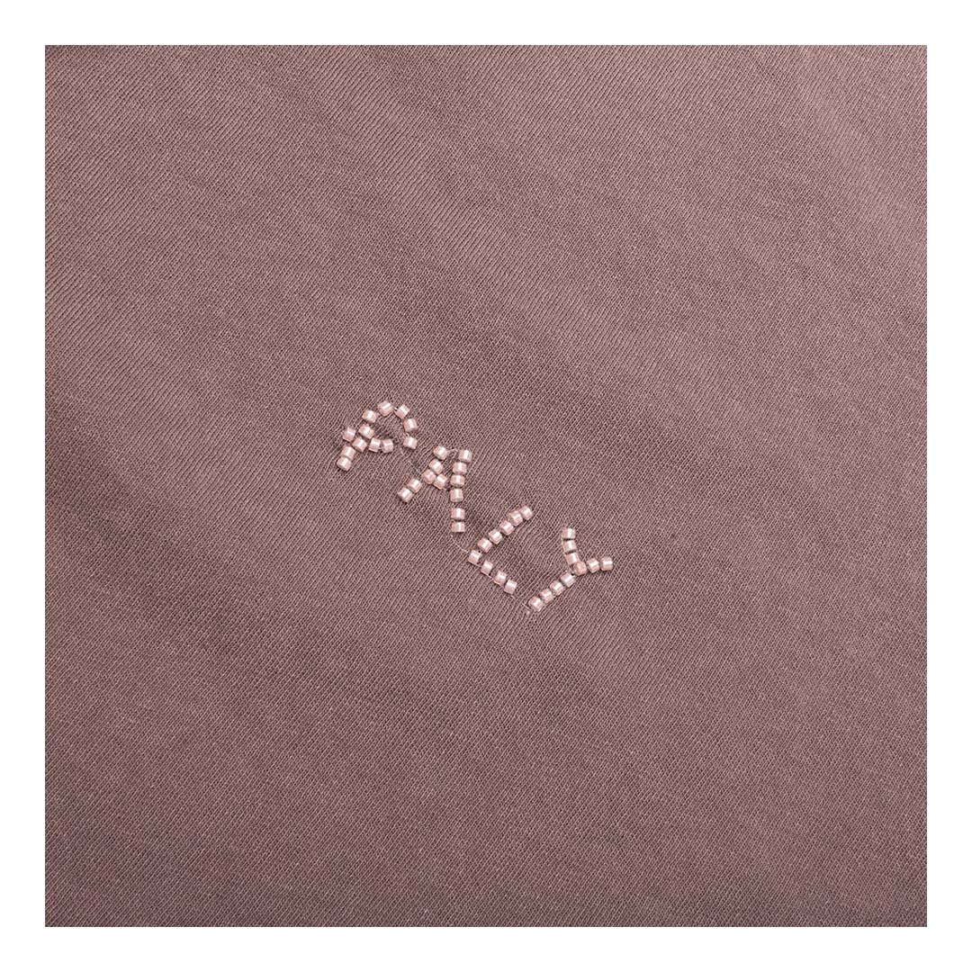 Paly Hollywood Bead Faded Brown Tee