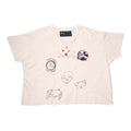 Paly Hollywood Signature Jersey Vintage Cream Tee