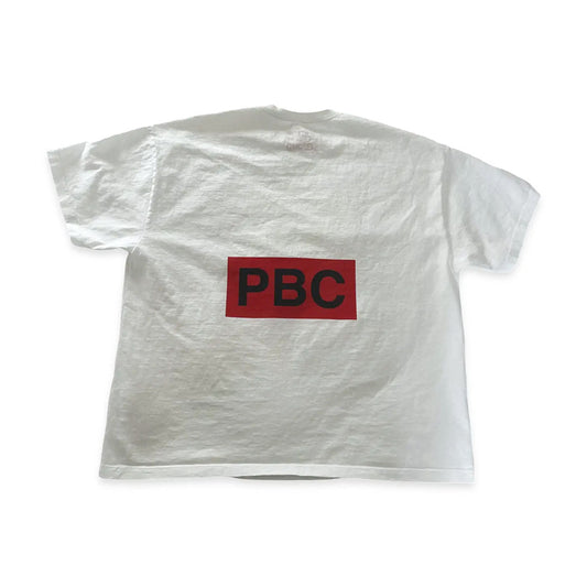 Playboi Carti Opium PBC Box Logo Complexcon White Tee
