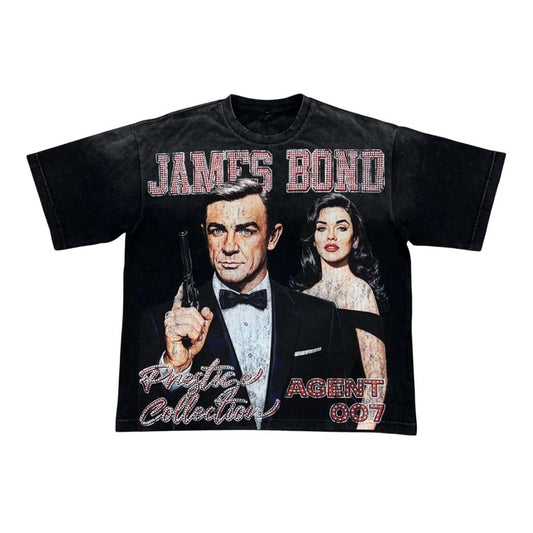 Prestige James Bond Black Tee