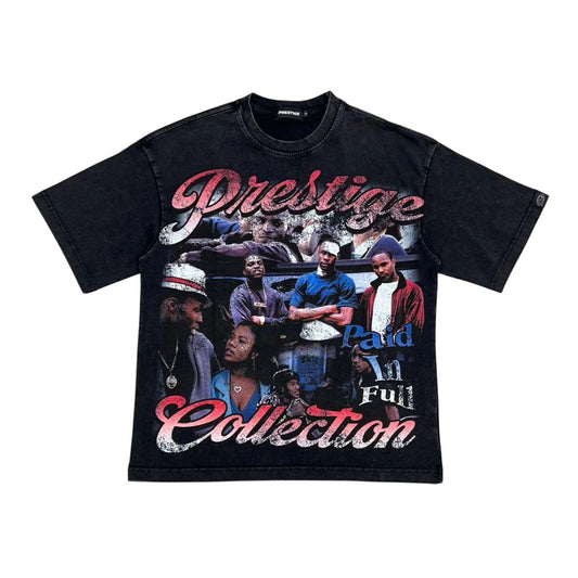 Prestige Paid In Full Black Tee