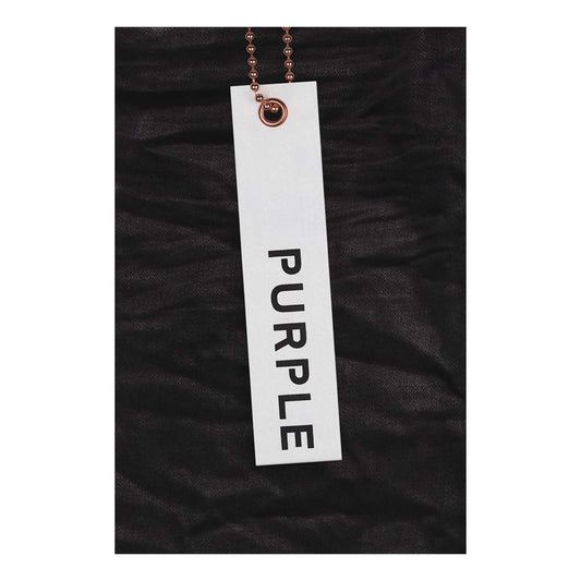 Purple Brand Black Resin 3/D Denim Jeans
