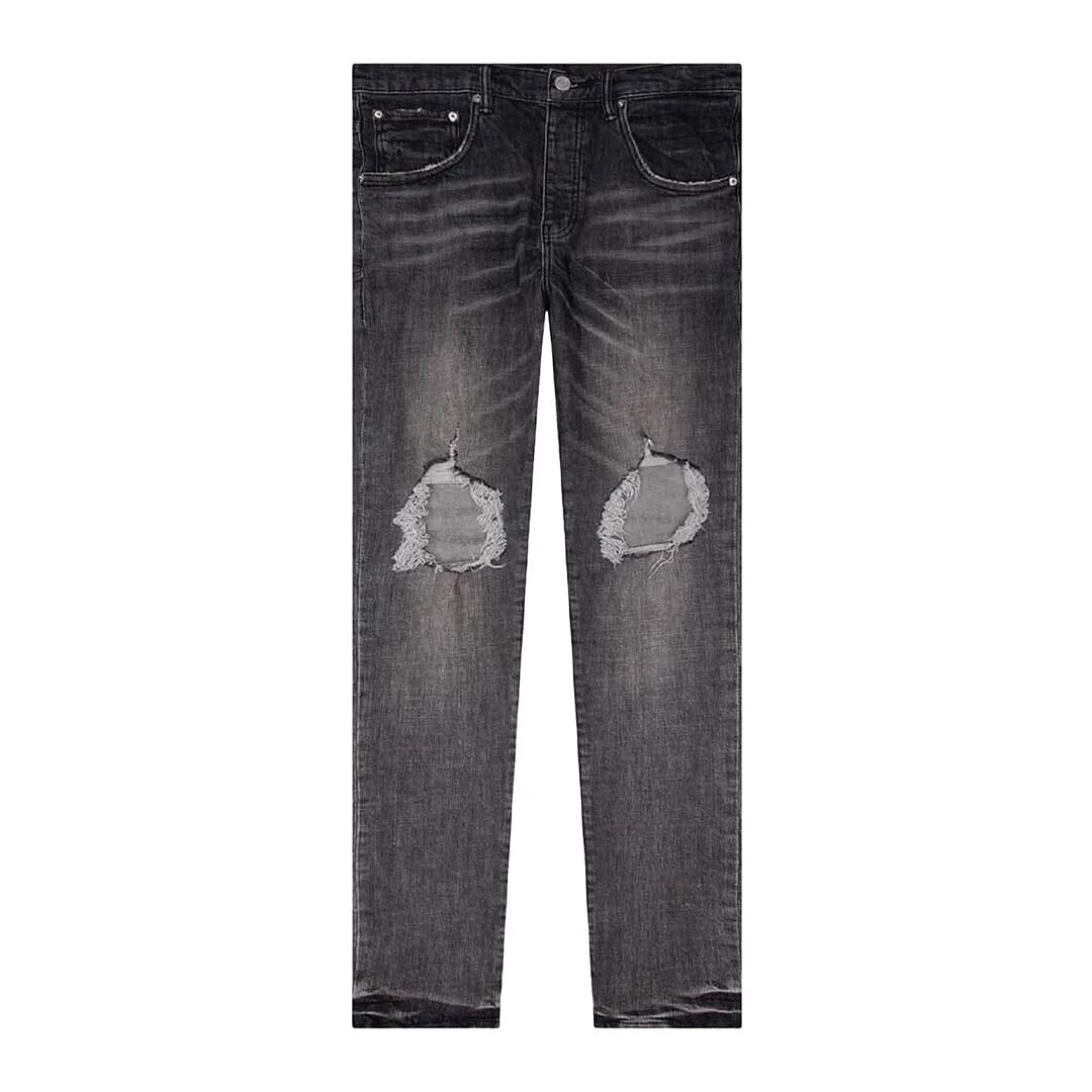 PURPLE BRAND Dirty Blowout Jeans 'Grey'