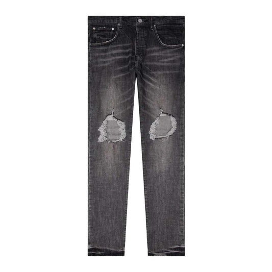 PURPLE BRAND Dirty Blowout Jeans 'Grey'
