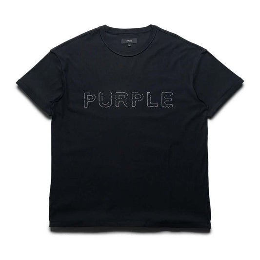 Purple Brand Inside Out Tee Studded Black